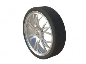 Roue de pneu Modèle 3D