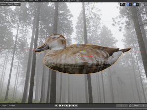 hunting duck 3D Model