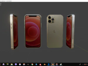 iphone 12 pro max 3D Model