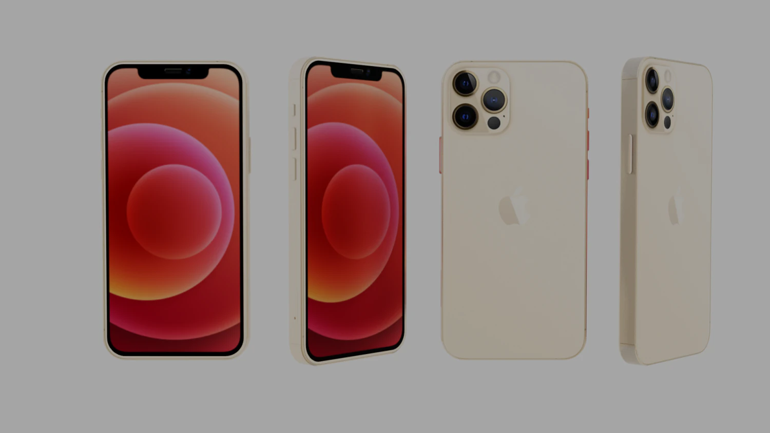 iphone 12 pro max 3D Model .c4d .max .obj .3ds .fbx .stl .blend 