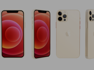 iphone 12 pro max Modèle 3D