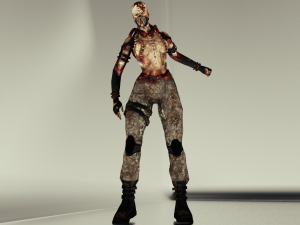 Nemesis Female Modèle 3D