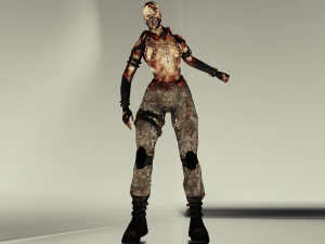 Nemesis Female 3D Model