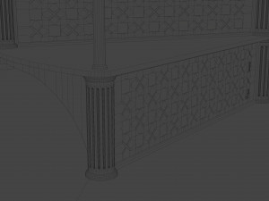 Spiral Staircase blend Modèle 3D