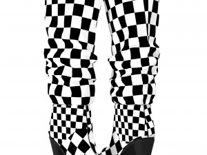 leather boot Modelo de Impressão 3D