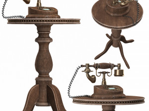 antique telephone 3D Model