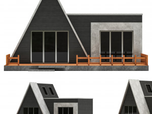 forest houses 3D Model