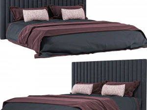 modern bed 3D Model