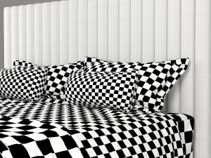 modern bed 3D Model