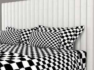 modern bed 3D Model
