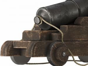 war cannon 3D 模型