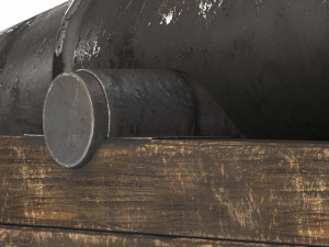 war cannon 3D 模型