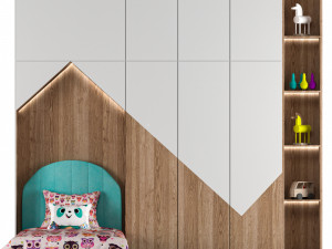 baby bed design 3D Model