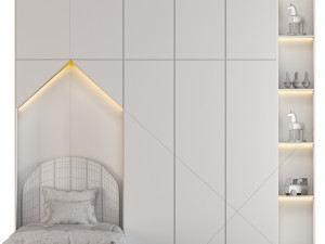 baby bed design 3D Model