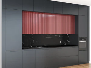 Modern kitchen 01 3D Model