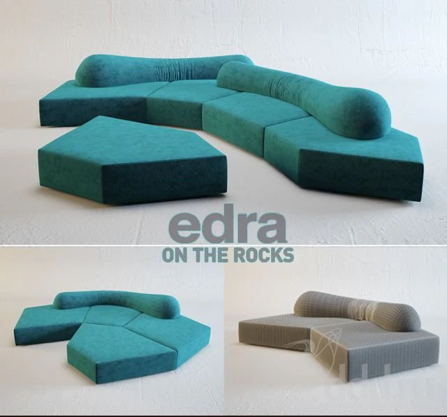 modern sofas 3D Model .c4d .max .obj .3ds .fbx .stl .blend