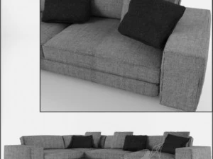 divani moderni Modello 3D