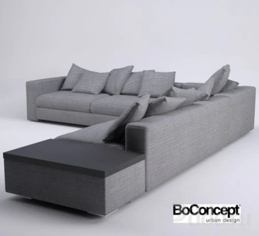 sof&aacute;s modernos Modelo 3D .c4d .max .obj .3ds .fbx .stl .blend 