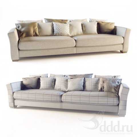 modern sofas Modelo 3D .c4d .max .obj .3ds .fbx .stl .blend 