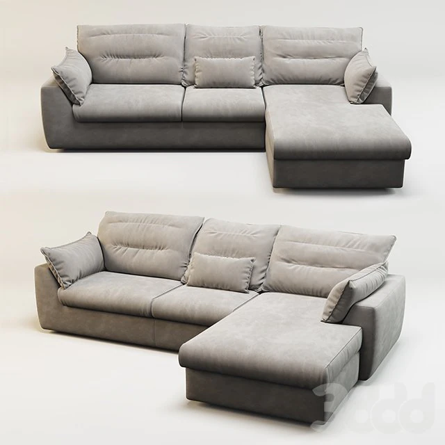 sofa 3D Model .c4d .max .obj .3ds .fbx .stl .blend