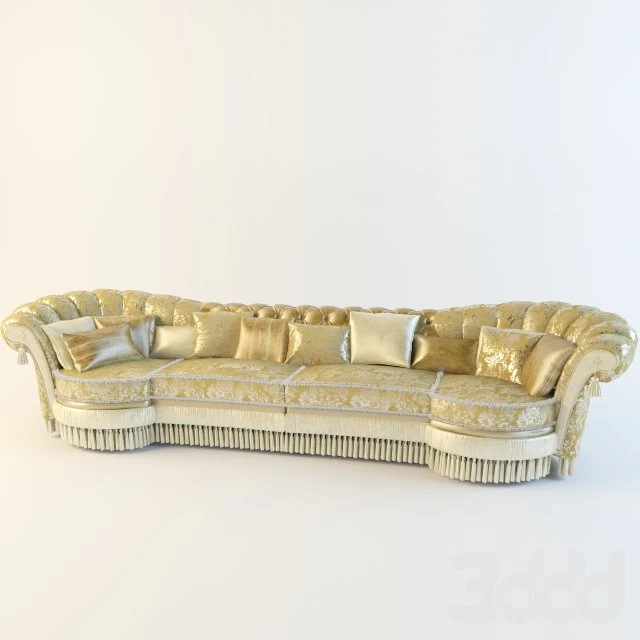sofa 3D Model .c4d .max .obj .3ds .fbx .stl .blend 