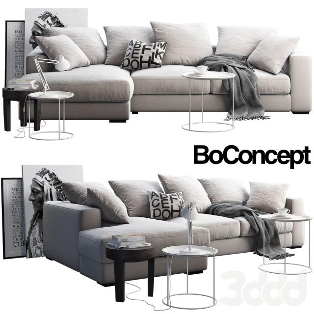 sofa 3D Model .c4d .max .obj .3ds .fbx .stl .blend 