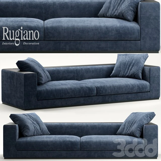 sofa 3D Model .c4d .max .obj .3ds .fbx .stl .blend 