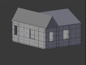 casa Modelo 3D