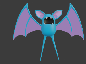 zubatto - pokemon model Model 3D