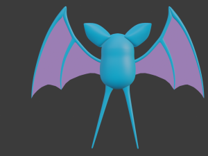 zubatto - pokemon model Model 3D