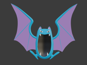 gorubatto - pokemon model 3D मॉडल