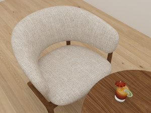 Table cafe 3D Model