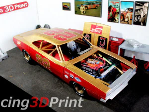 ダッジチャージャーナスカー3DプリントSTL 3Dプリントモデル