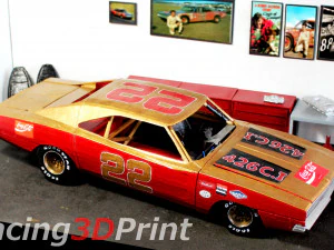 dodge charger nascar 3d printing stl 3D Print Model
