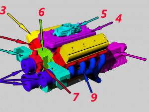 dodge charger nascar 3d printing stl 3D-printmodel