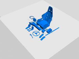 dodge charger nascar 3d printing stl 3D-printmodel