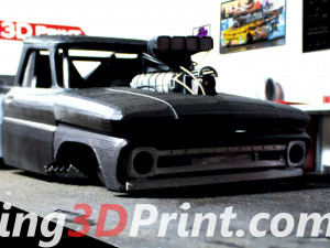 chevrolet c10 1966 promod 3dprint Model Cetak 3D