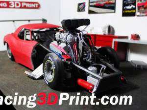 chevrolet corvette c3 pro mod 3d cetak Model Cetak 3D