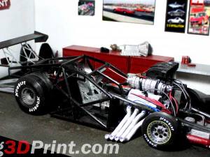 chevrolet corvette c3 pro mod 3d cetak Model Cetak 3D