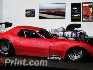 chevrolet corvette c3 pro mod 3d cetak Model Cetak 3D