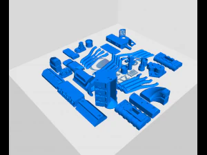 chevrolet corvette c3 pro mod 3d cetak Model Cetak 3D