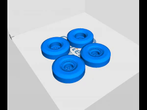 chevrolet corvette c3 pro mod 3d cetak Model Cetak 3D