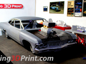 chevrolet impala 1969 superstock 3dprint 3D Print Model