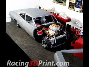 chevrolet impala 1969 superstock 3dprint 3D Print Model