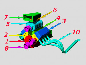 chevrolet impala 1969 superstock 3dprint 3D Print Model