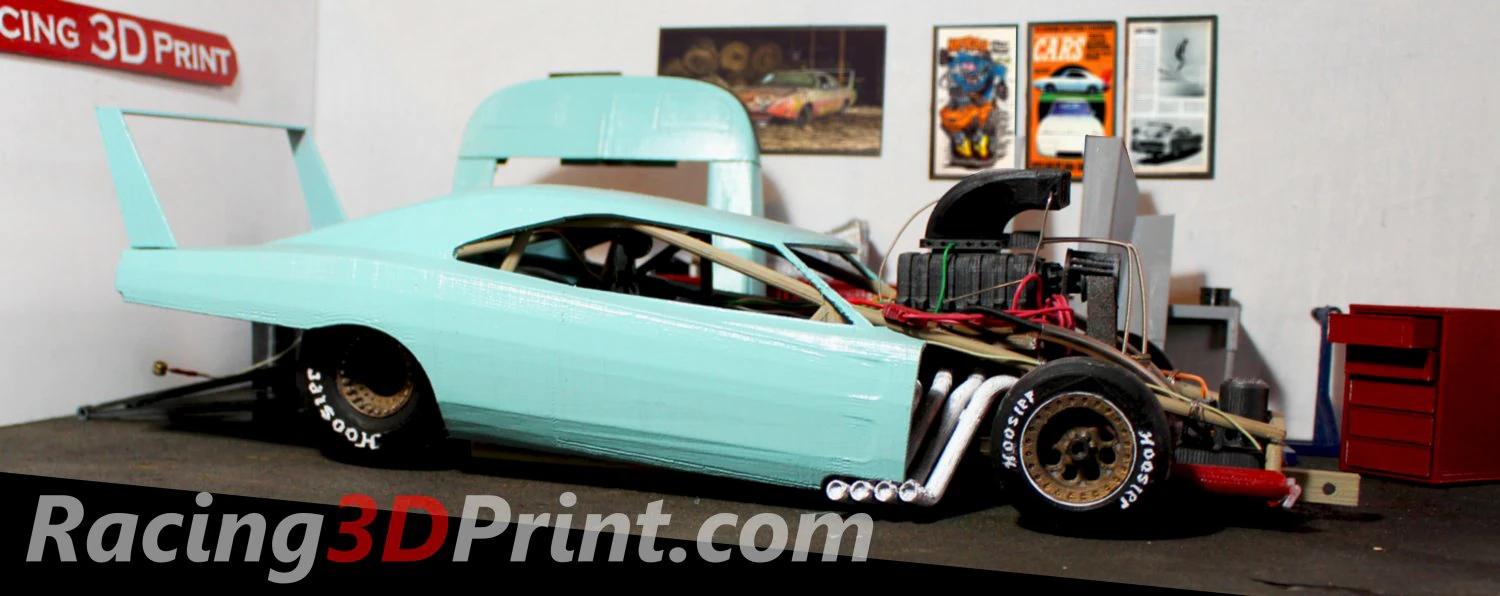 dodge daytona 1970 promod 3dprint 3D Print Model .c4d .max .obj .3ds .fbx .stl .blend 