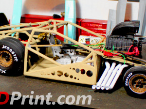 dodge daytona 1970 promod 3dprint Modèles 3D en vedette