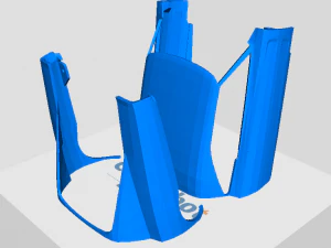 dodge daytona 1970 promod 3dprint 3D Print Model