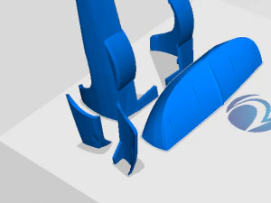 dodge daytona 1970 promod 3dprint 3D Print Model