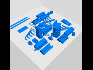 dodge daytona 1970 promod 3dprint 3D Print Model